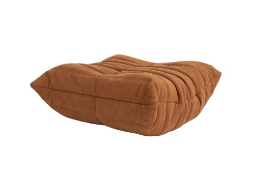 Togo Footstool in Alcantara Camel upholstery