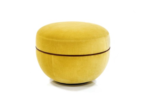 Wittmann: Miles Stool in custom fabric