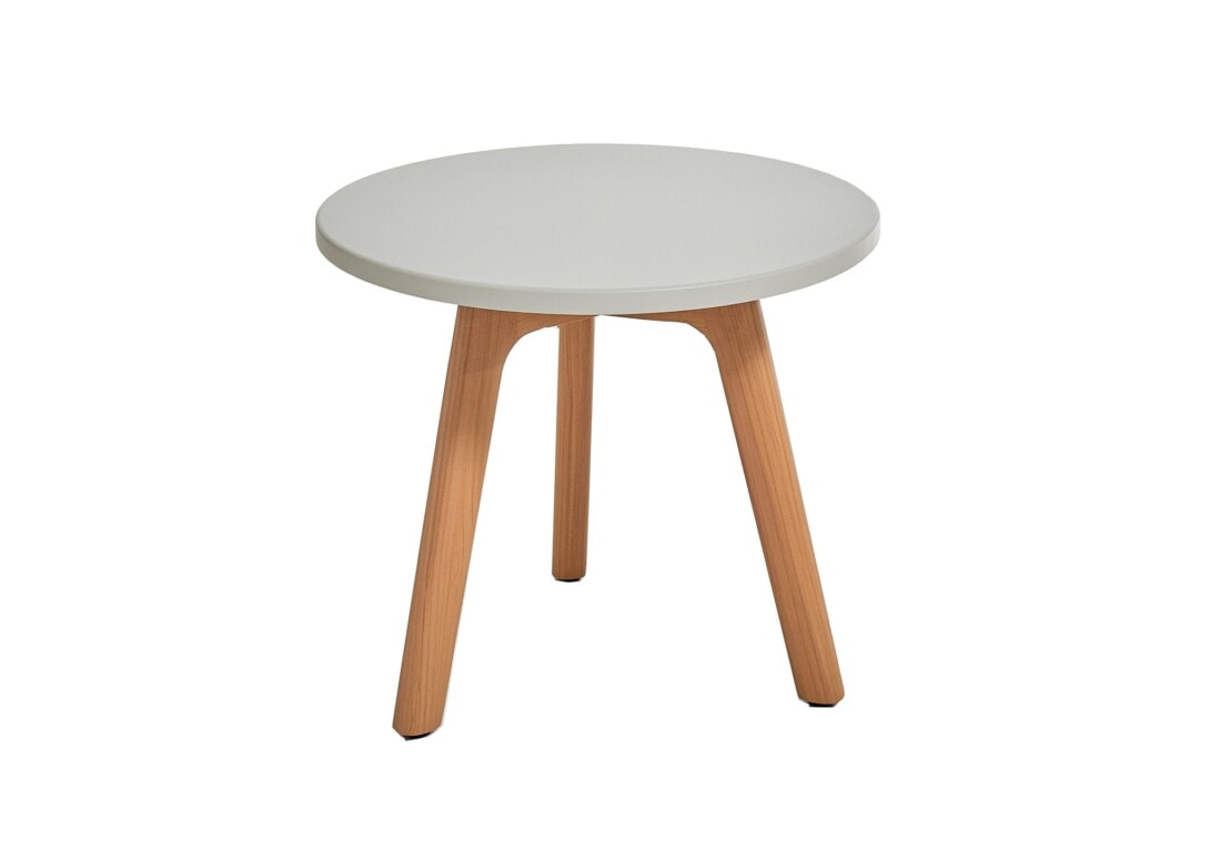 KUNDESIGN_bagel TEAKTOP_SIDETABLE_DE8