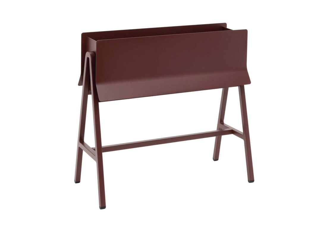 Kun Design Branch High Planter: Terracotta