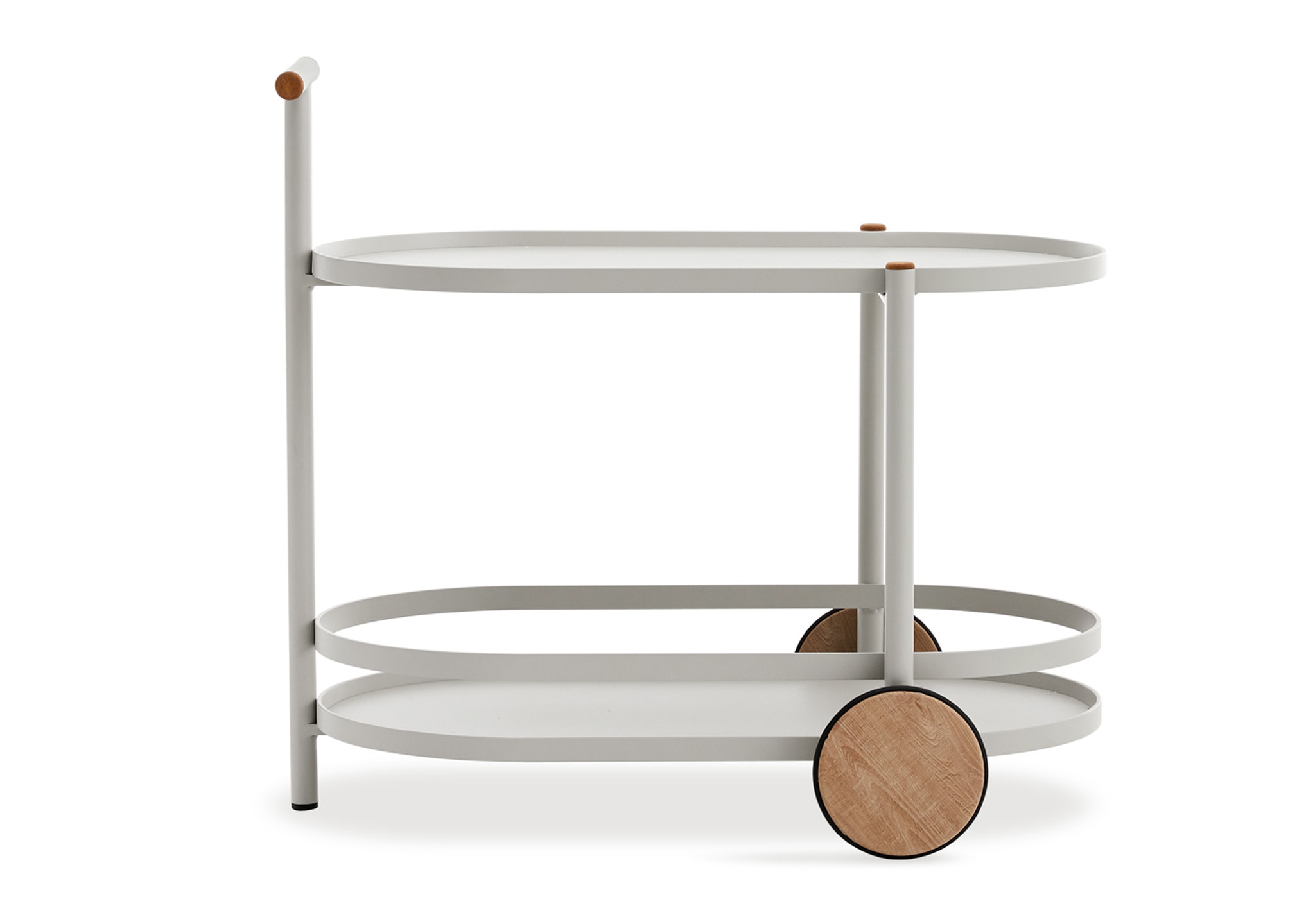 Kun Design: Pipe Pipe Alu Trolley Bar Cart