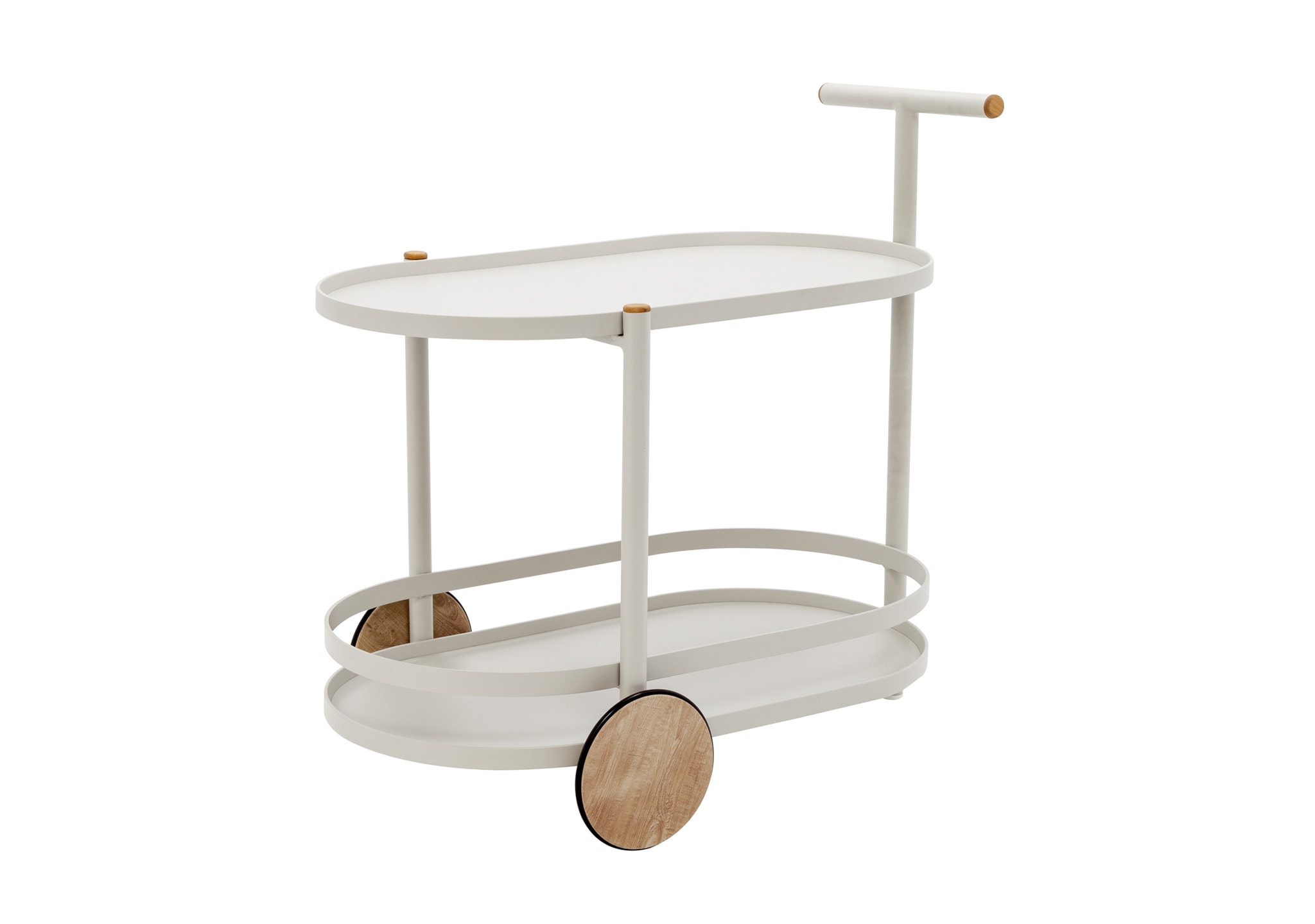 Kun Design Pipe Bar Cart: Olive Grey