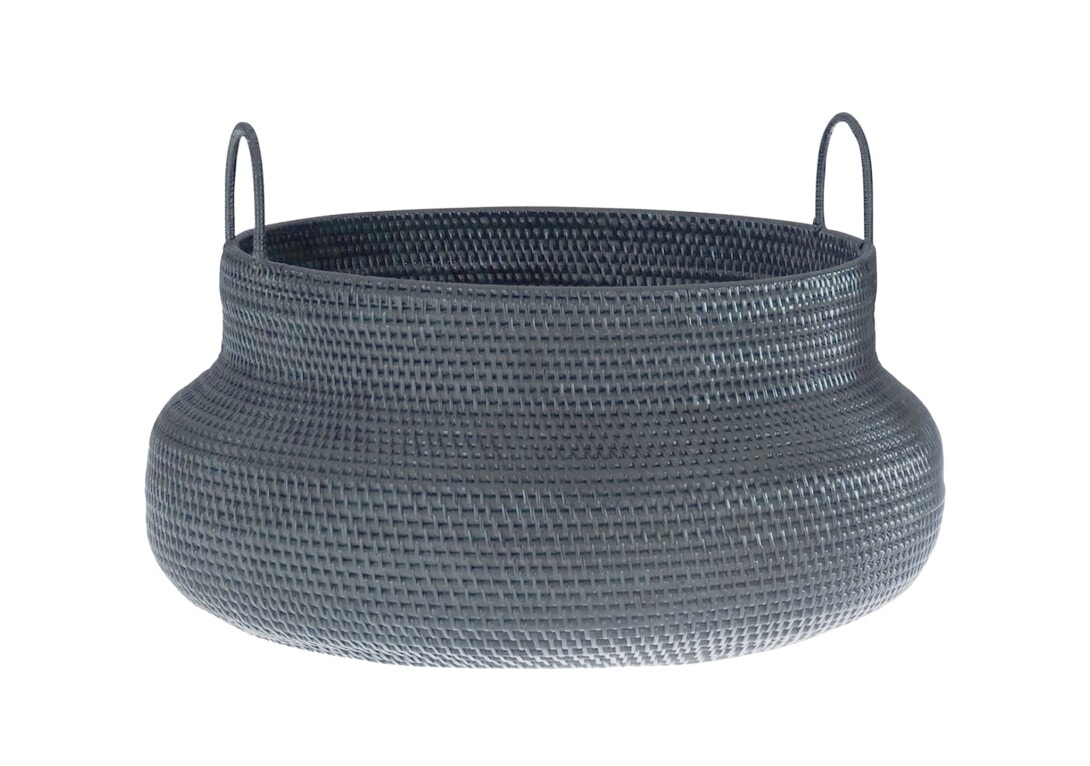 Ligne Roset Along Basket: Grey Low