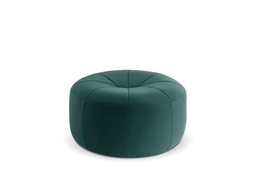 Ligne Roset Pumpkin Footstool: Custom Upholstery