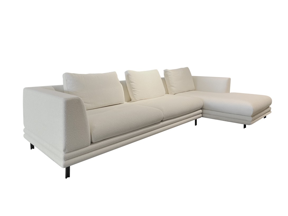 HC28 Cosmo Michel Modular Sofa: Left Chaise 320cm
