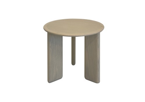 HC28 Oasis Side Table: White Oak