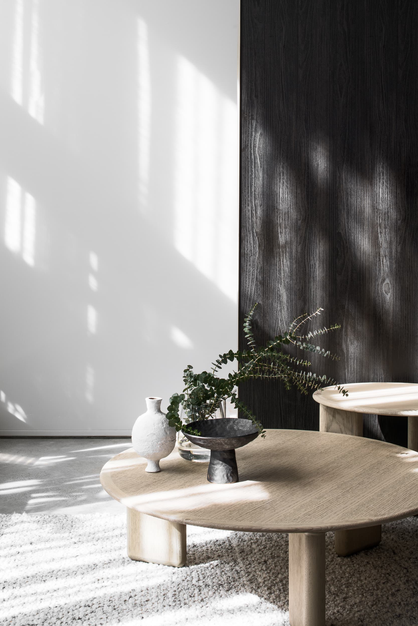 HC28 Oasis Occassional Tables: White Oak