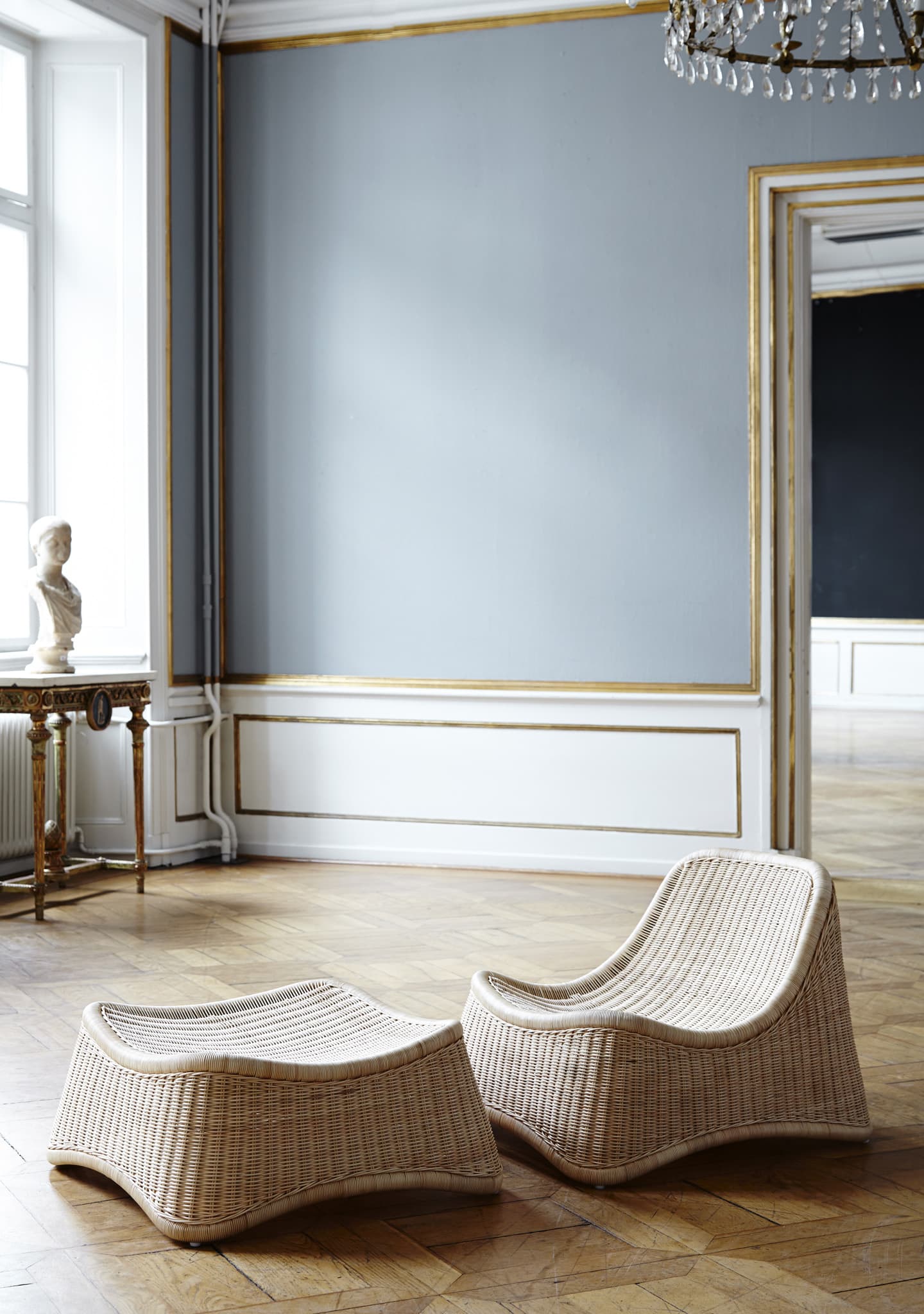 Sika Design Chill Chair and Footstool