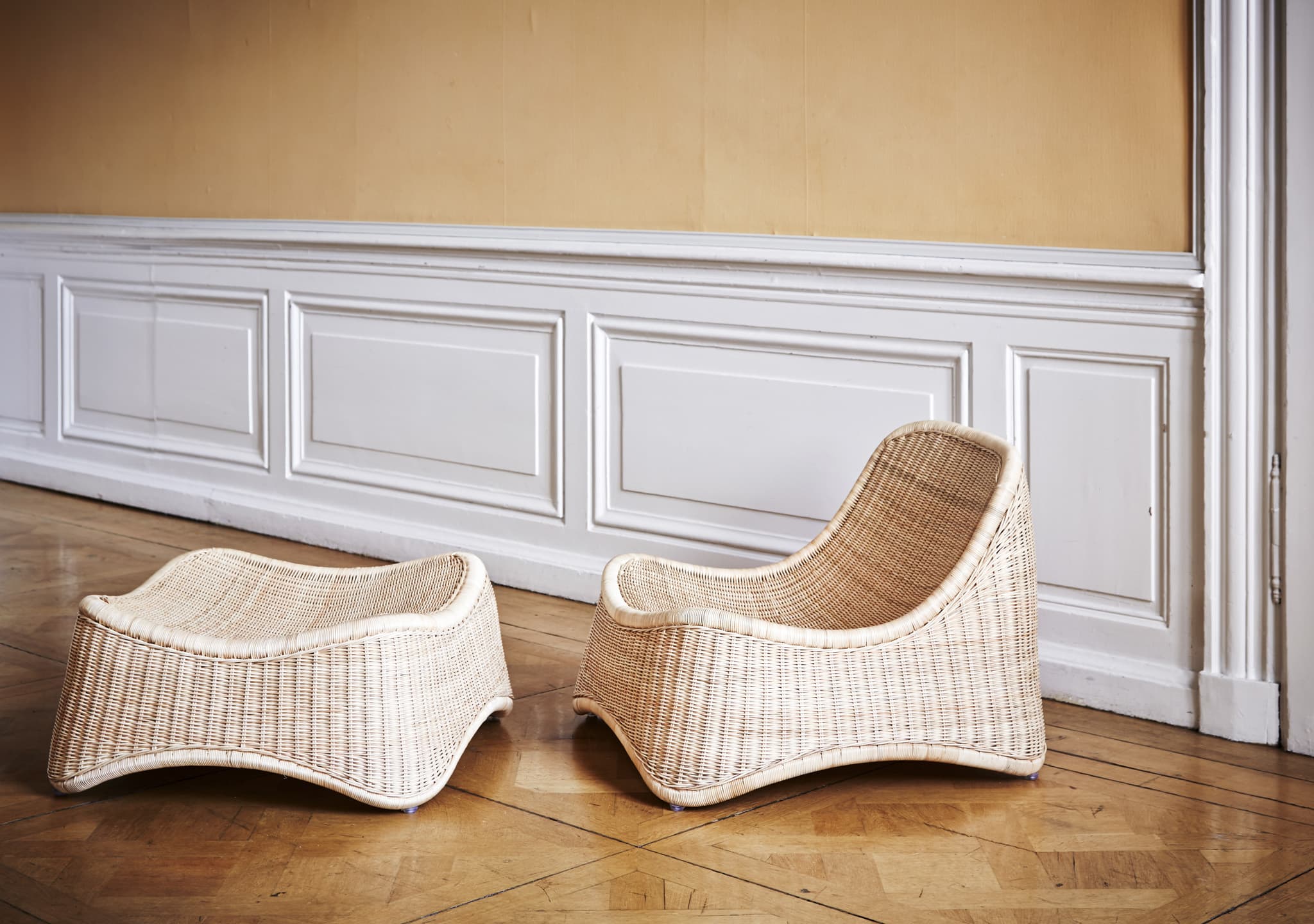 Sika Design Chill Chair and Footstool