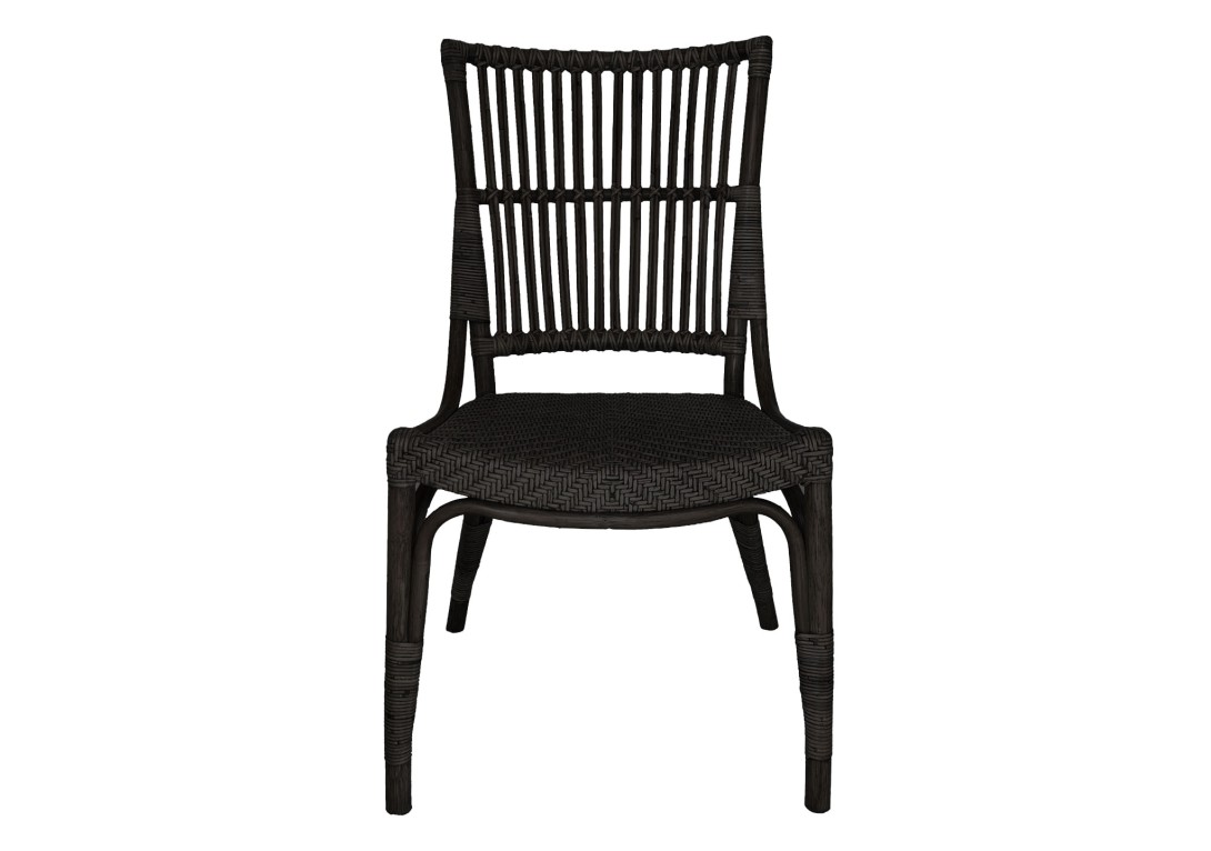 Piano Side Chair Sika Design in Black Finish