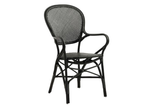 Sika Design Rossini Armchair: Black