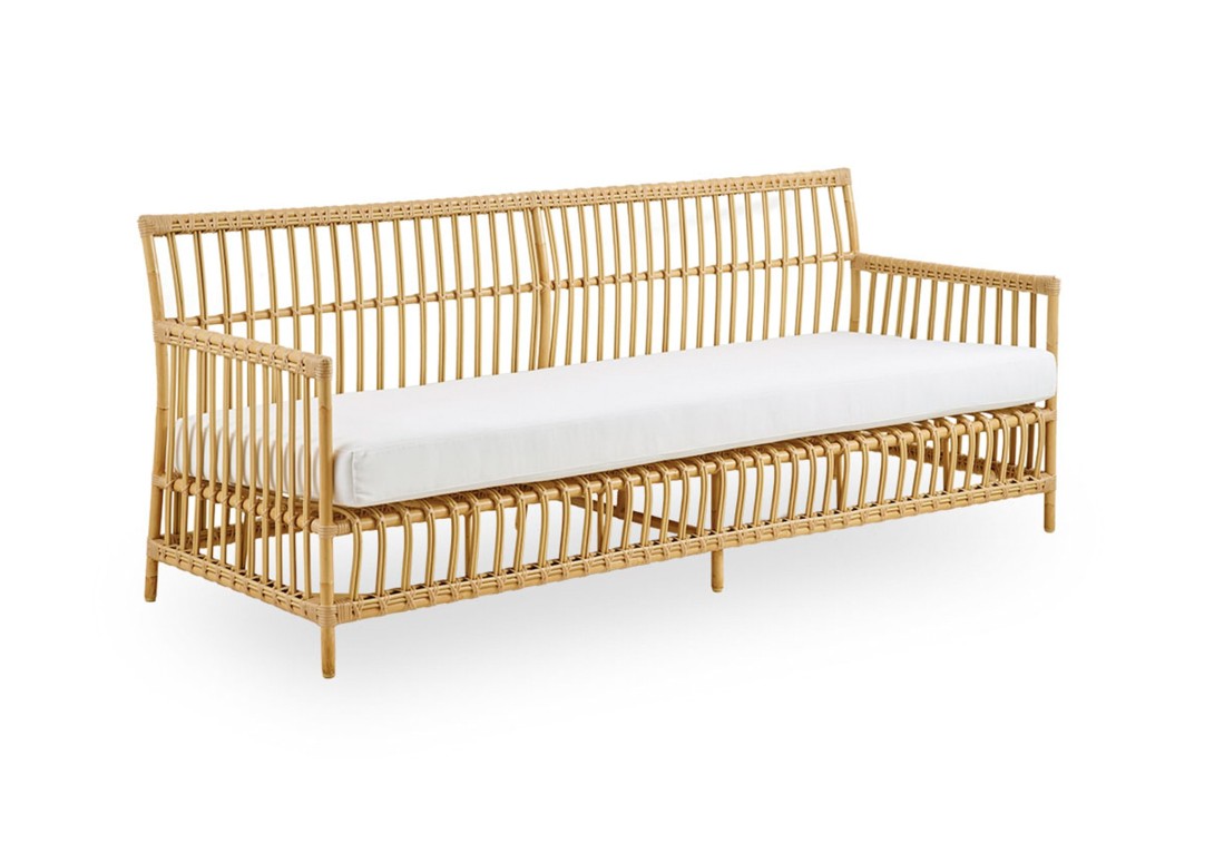 Sika Design Caroline 3-Seater Sofa Exterior: Natural