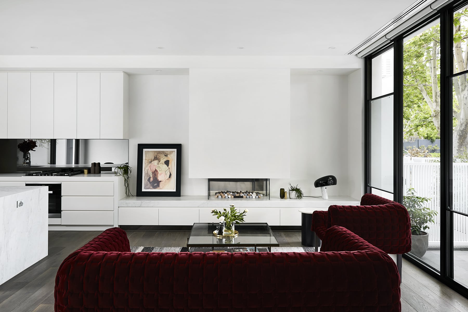 Ligne Roset Ruche Settee: Custom Upholstery