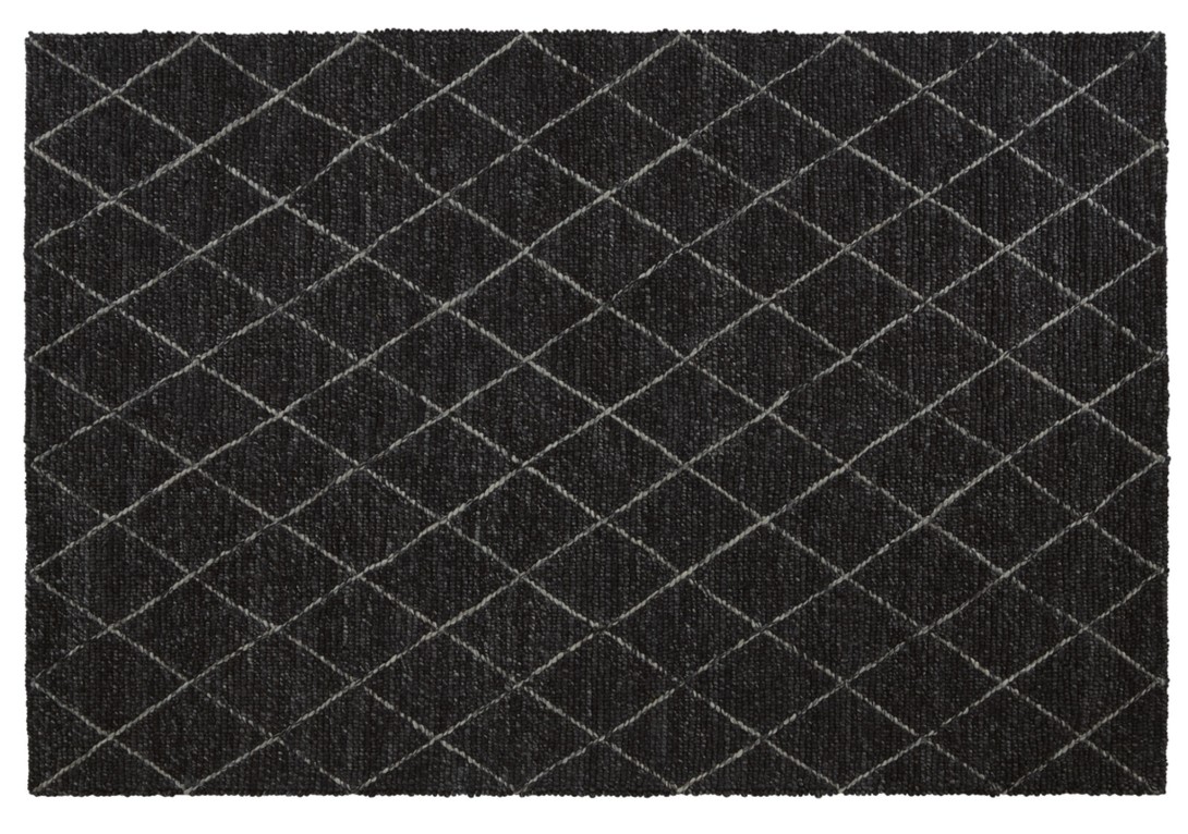 Ligne Roset Losange Rug: Black