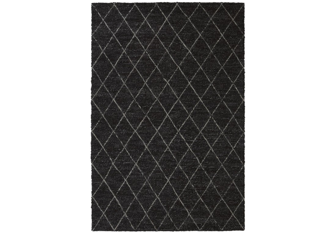 Ligne Roset Losange Rug: Black
