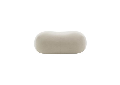Ligne Roset: Pukka Footstool in Large in custom fabric
