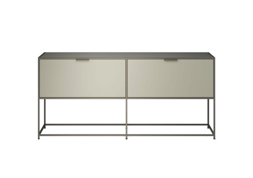 Ligne Roset Dita Double Console: Argile Lacquer