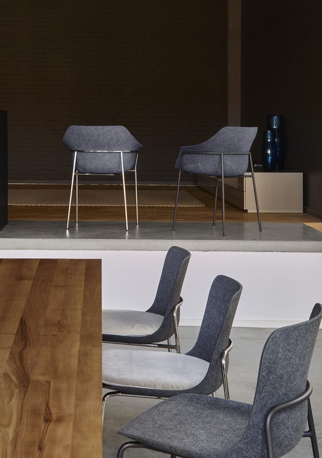 Ligne Roset Ettoriano chair insitu