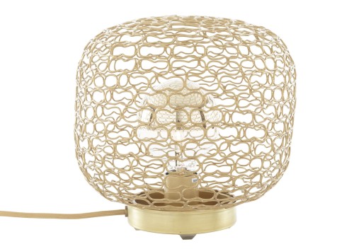 Ligne Roset Jali Lamp Brass - brass ‘grille’ version
