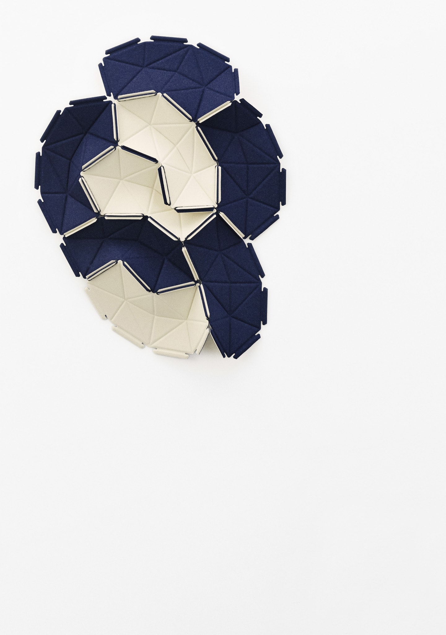 Ligne Roset: Clouds - 8 Pieces in Craie/Encre