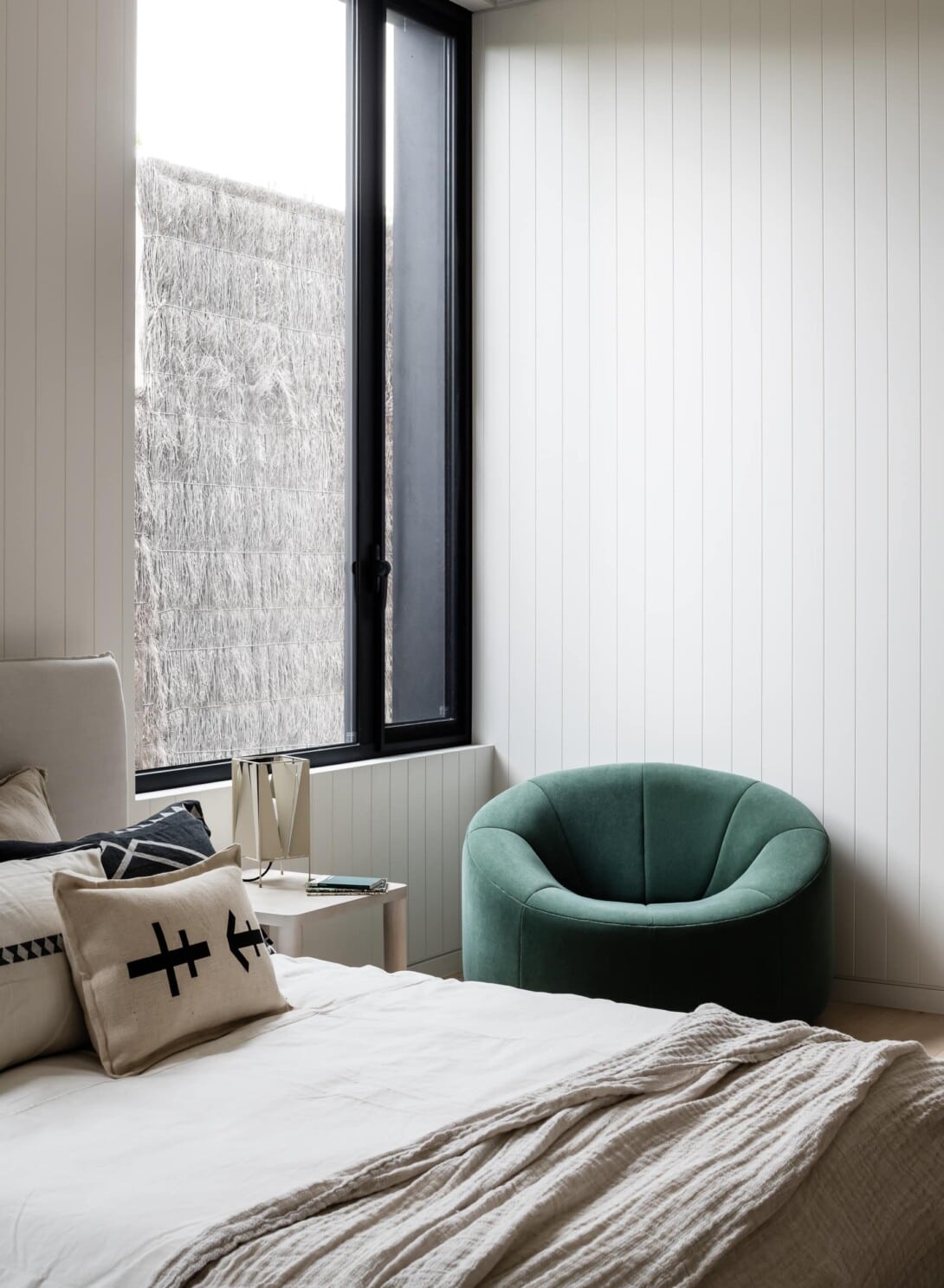 Ligne Roset Pumpkin Armchair: Gentle Sarcelle