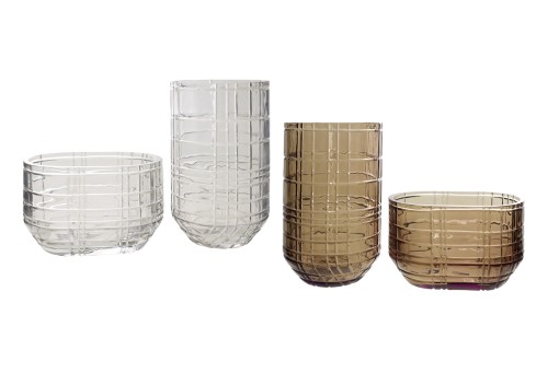 Ligne Roset Prisme Transparent and Smoke