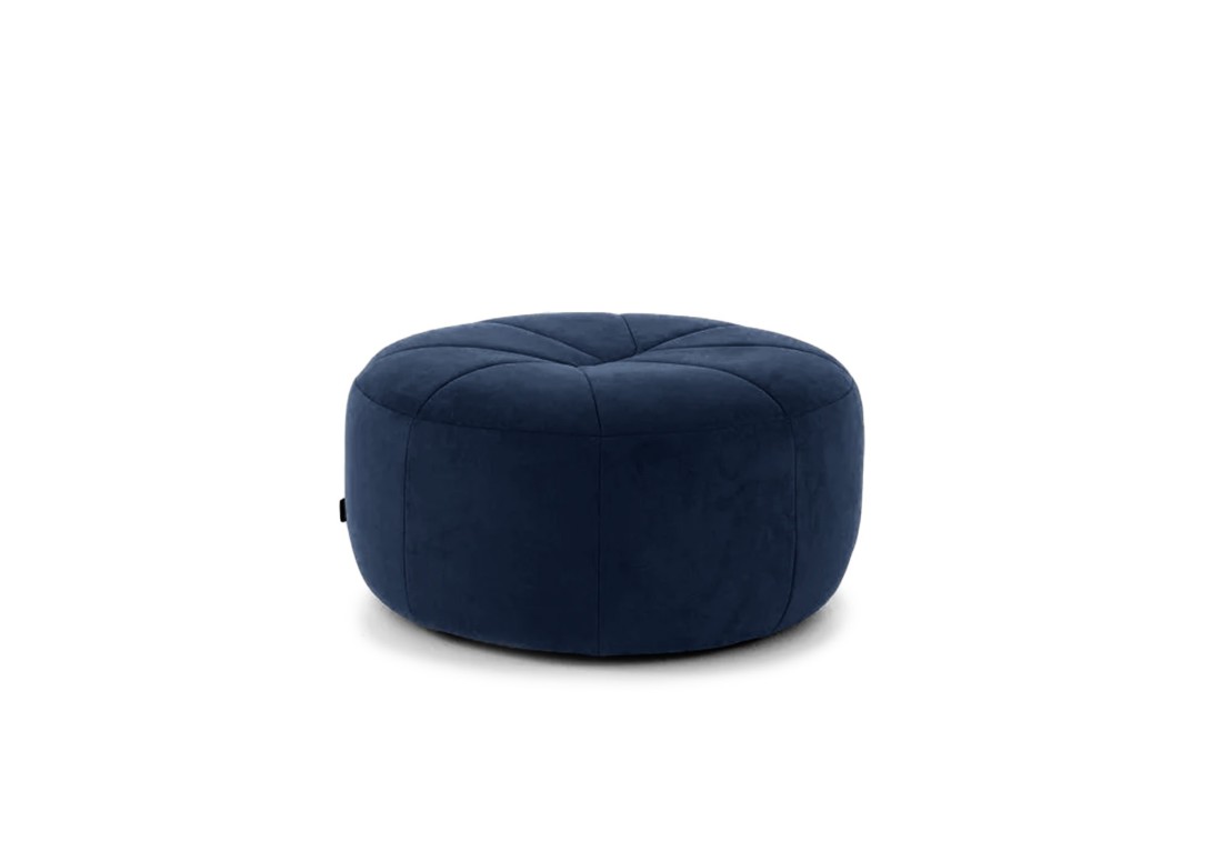 Ligne Roset Pumpkin Footstool: Harald Nuit