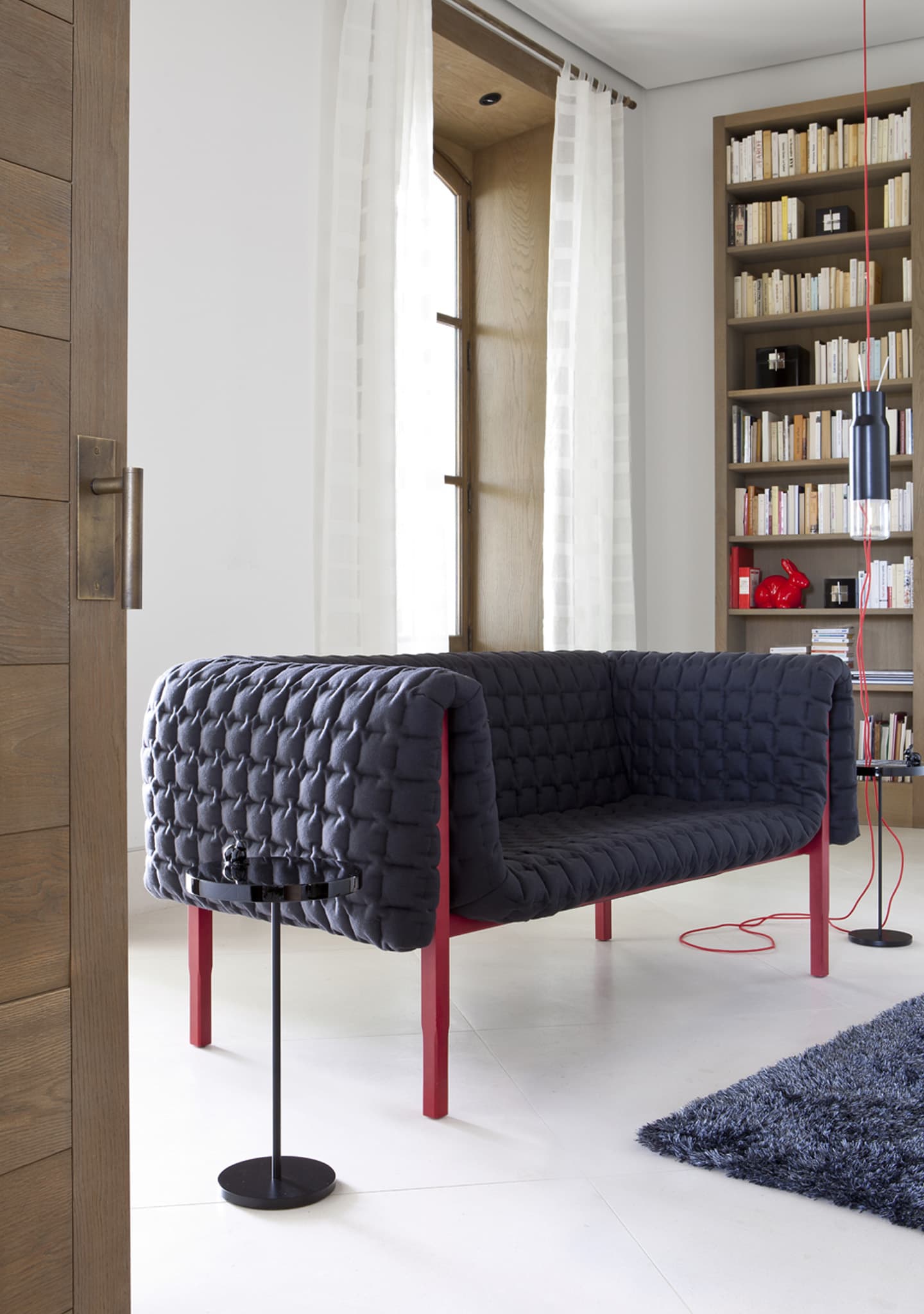 Ligne Roset Ruche Settee: Custom Upholstery and Finish