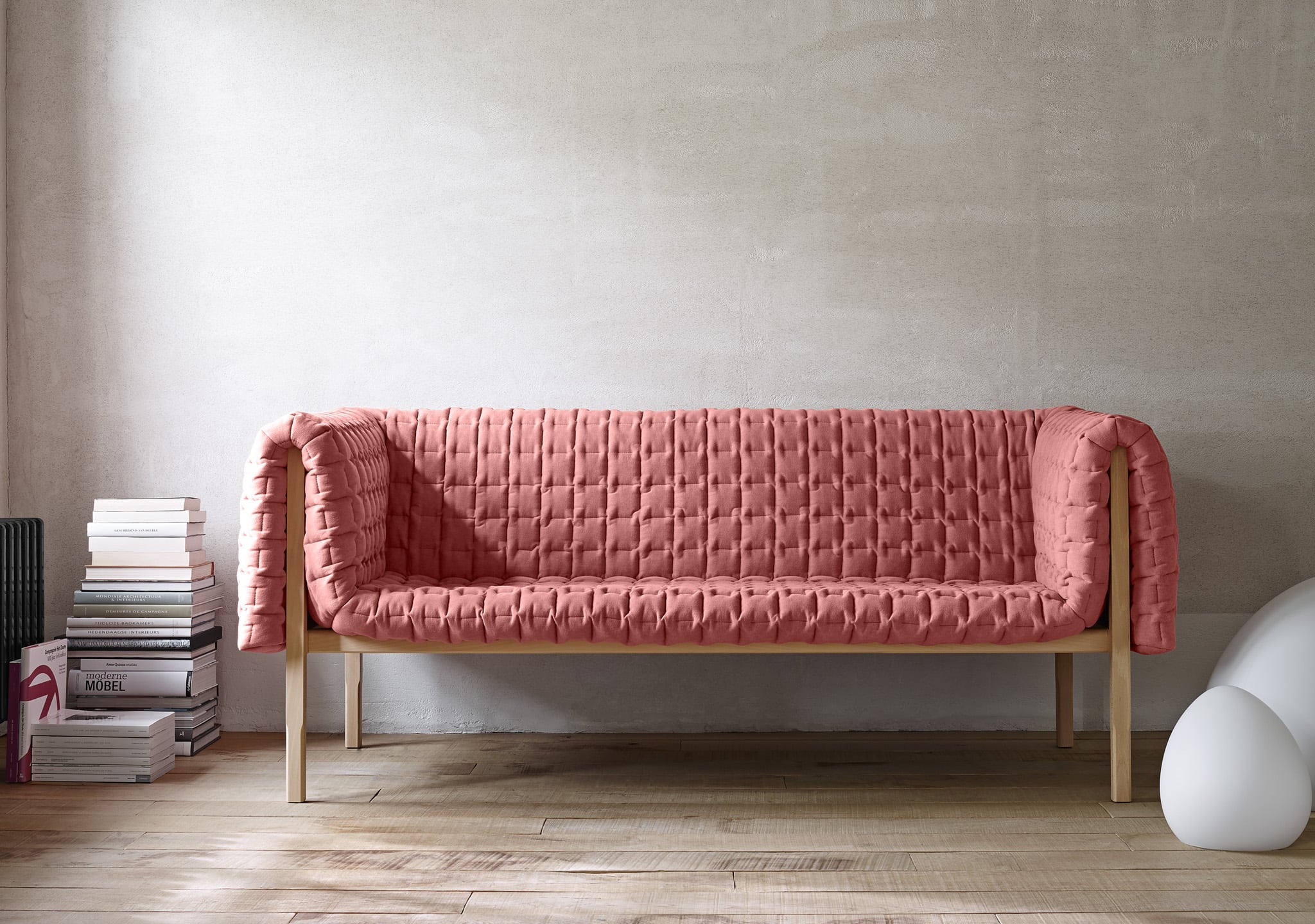 Ligne Roset Ruche Settee: Custom Upholstery and Finish