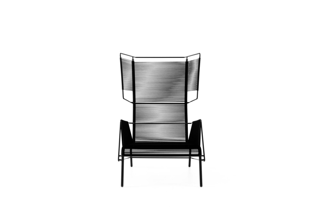 Ligne Roset Fifty Armchair: Black