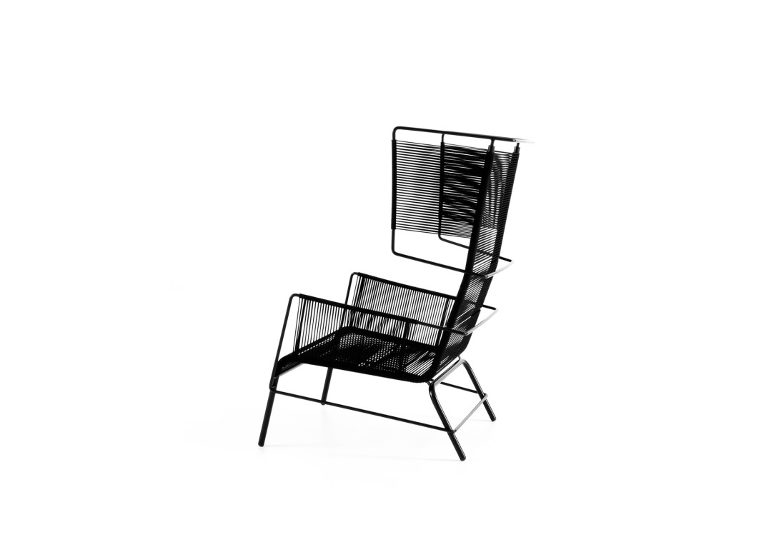 Ligne Roset Fifty Armchair: Black
