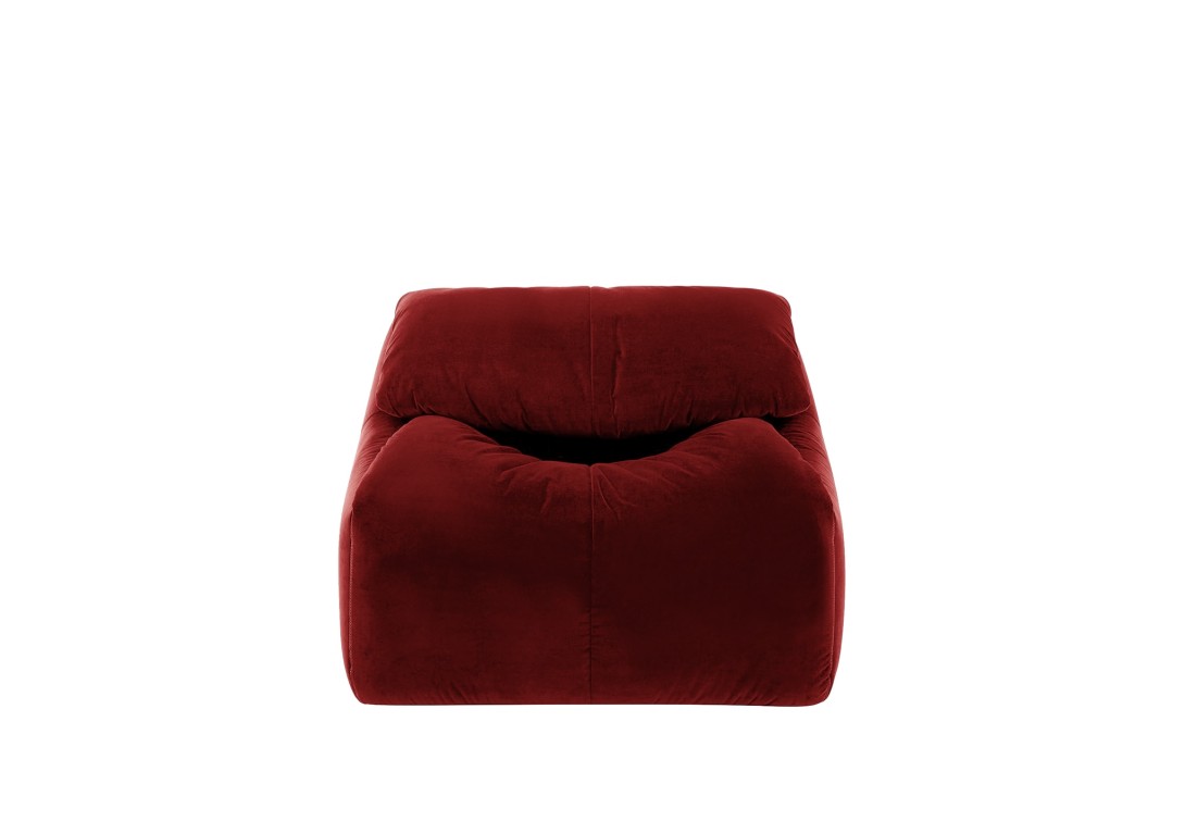 Ligne Roset Plumy Armchair: Gentle Cerise
