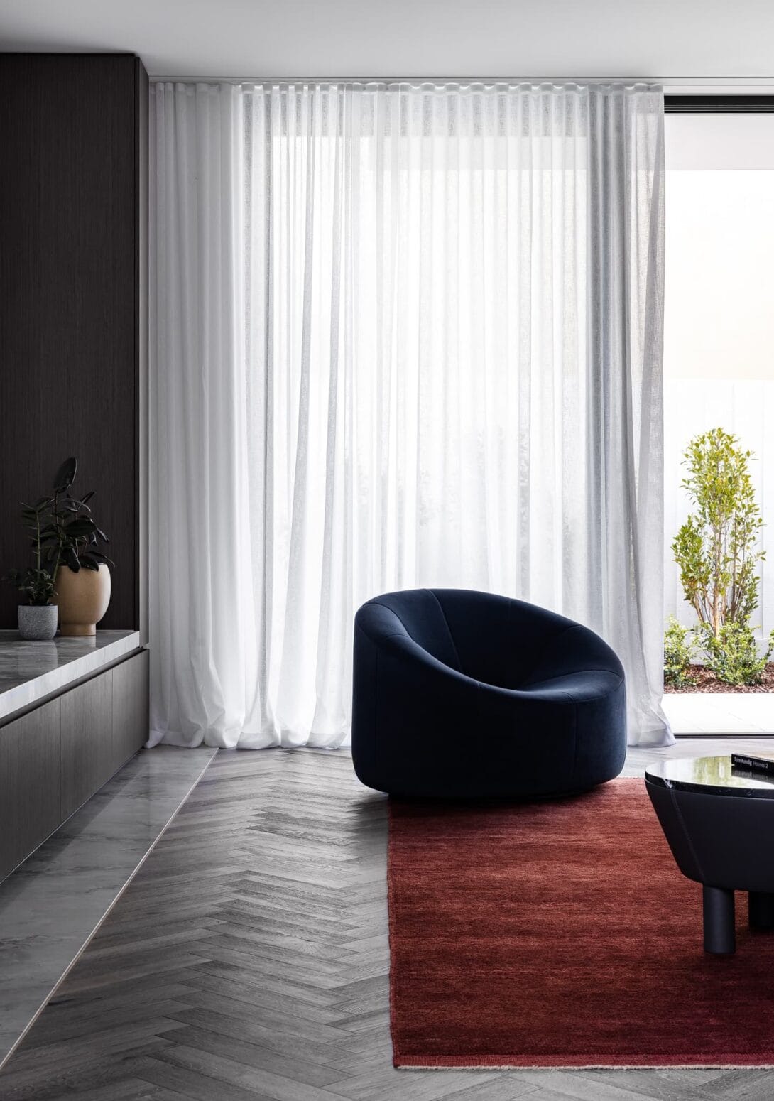 Ligne Roset Pumpkin Armchair: Harald Nuit