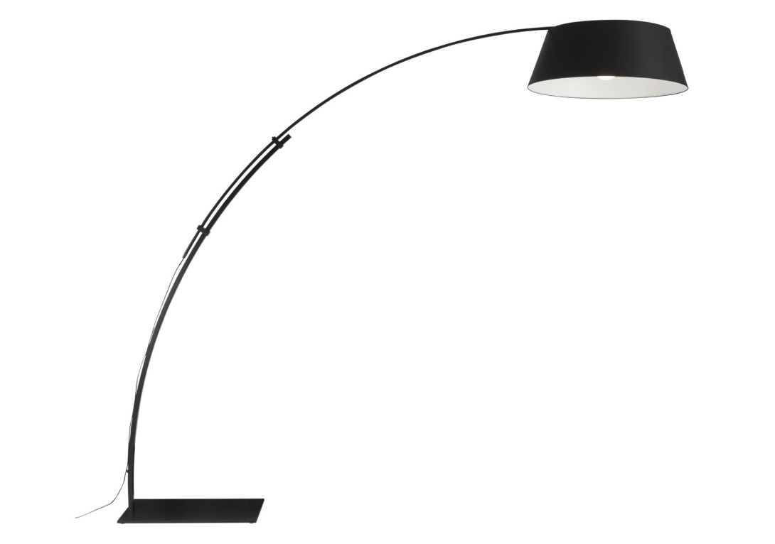 Ligne Roset Ouverture Floor Lamp Black Extended