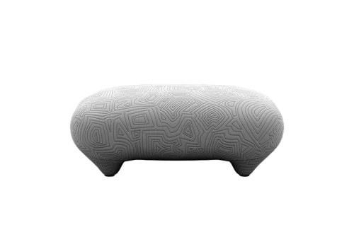 Ligne Roset Ploum Footstool: Appa Ulster
