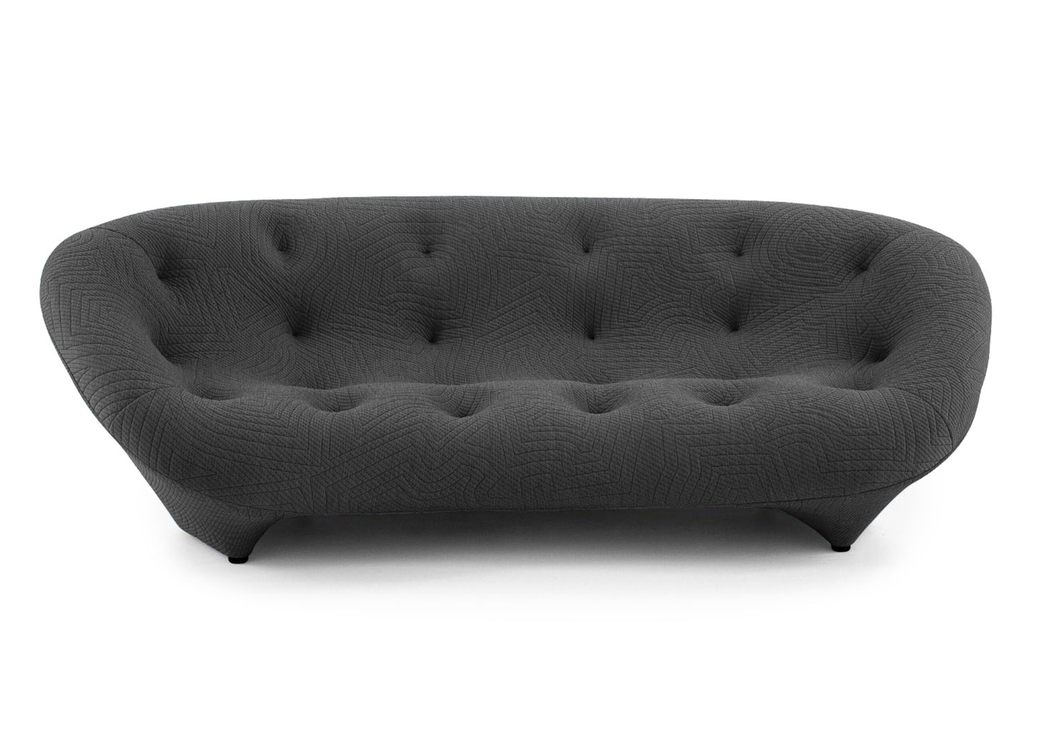 Ligne Roset Ploum High Back Settee: Large Appa Loden
