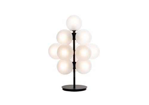 Pulpo Stellar Grape Lamp White Black Base