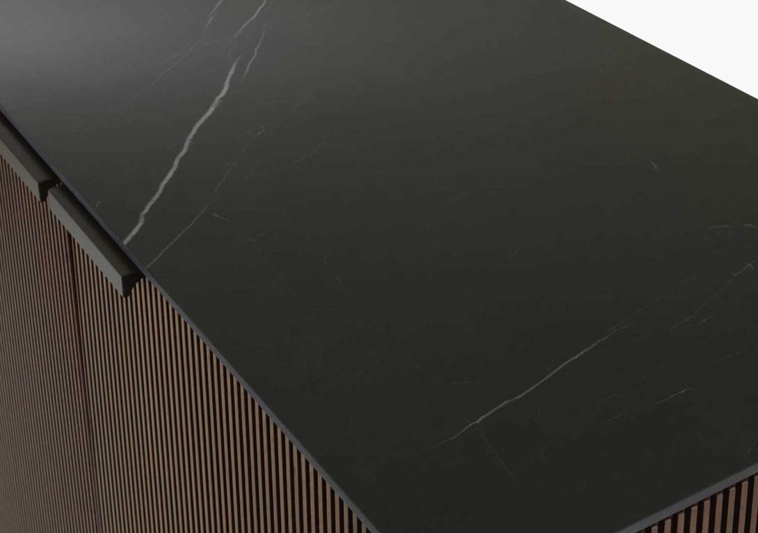 Selvan Nero Marquinia Ceramic Top Ligne Roset