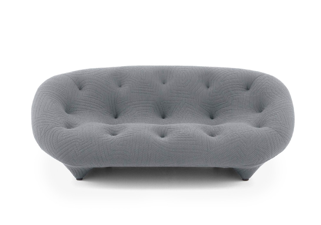 Ligne Roset Ploum High Back Settee: Medium Appa Parka