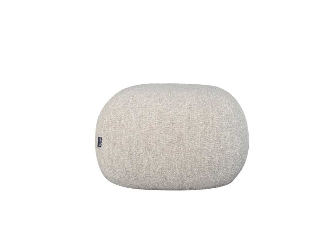 Ligne Roset Pukka Small Footstool: Capa Grege
