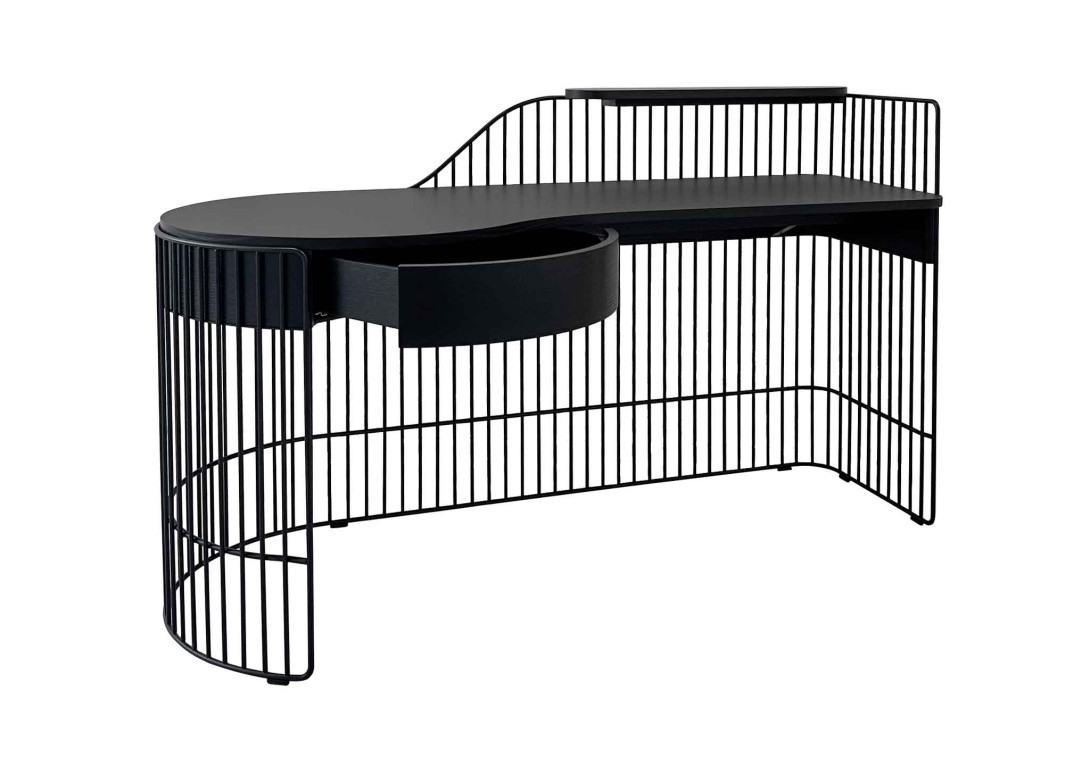 Wittmann Paradise Bird Desk Black Finish