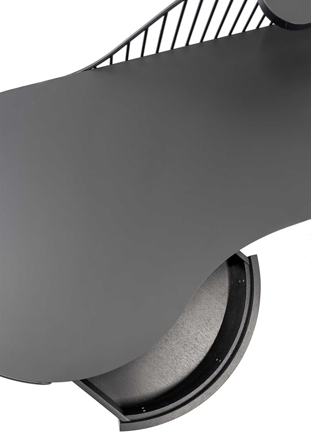 Wittmann Paradise Bird Desk: Black