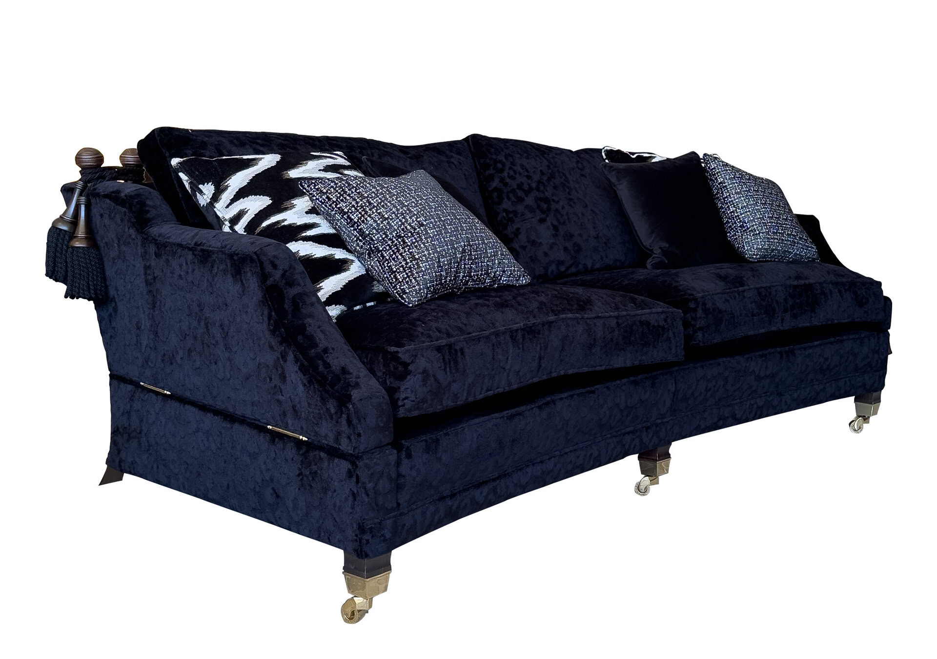 DURESTA: Hornblower 3 Seater Sofa in YAGUARA ONYX
