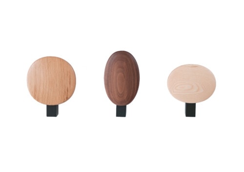 Ligne Roset Aubier Set of 3 Wall Hooks Ligne Roset Aubier Set of 3 Wall Hooks