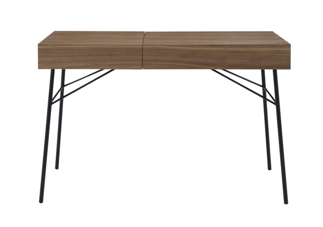 Ligne Roset: Juliette Dressing Table Walnut Veneer