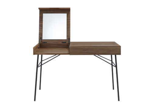 Ligne Roset: Juliette Dressing Table Walnut Veneer Ligne Roset: Juliette Dressing Table Walnut Veneer