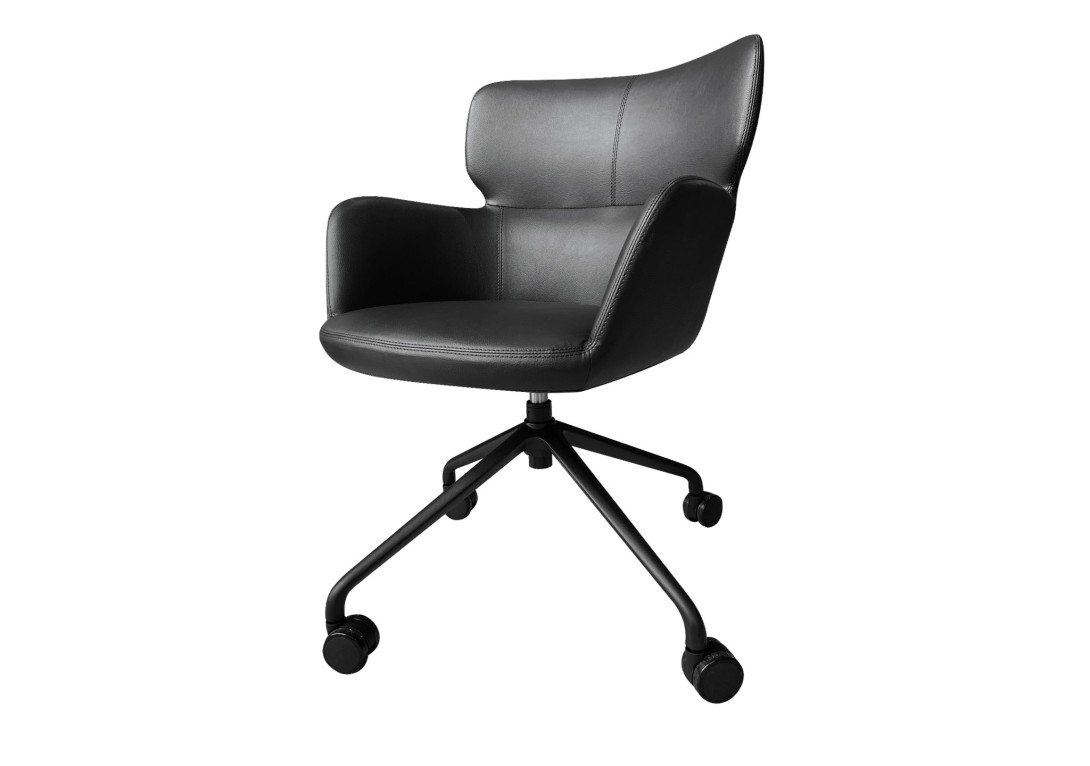 DOMO Home Desk Chair in Black
