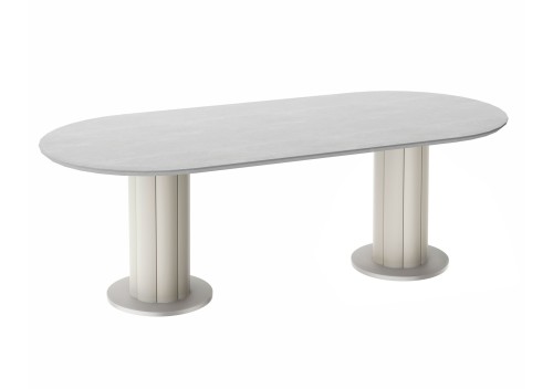 KUN Design Lotus Oval Dining Table