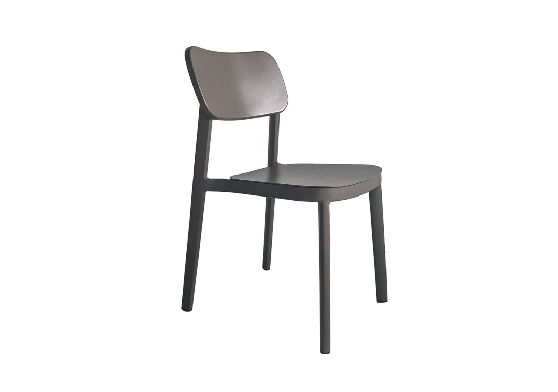 Oval Dining Chair Kun Design Taupe