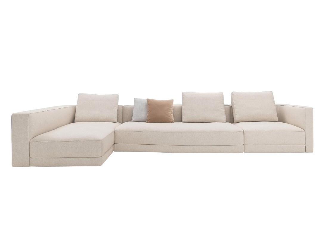 HC28 Cosmo Berlin Sectional Sofa: Custom Upholstery